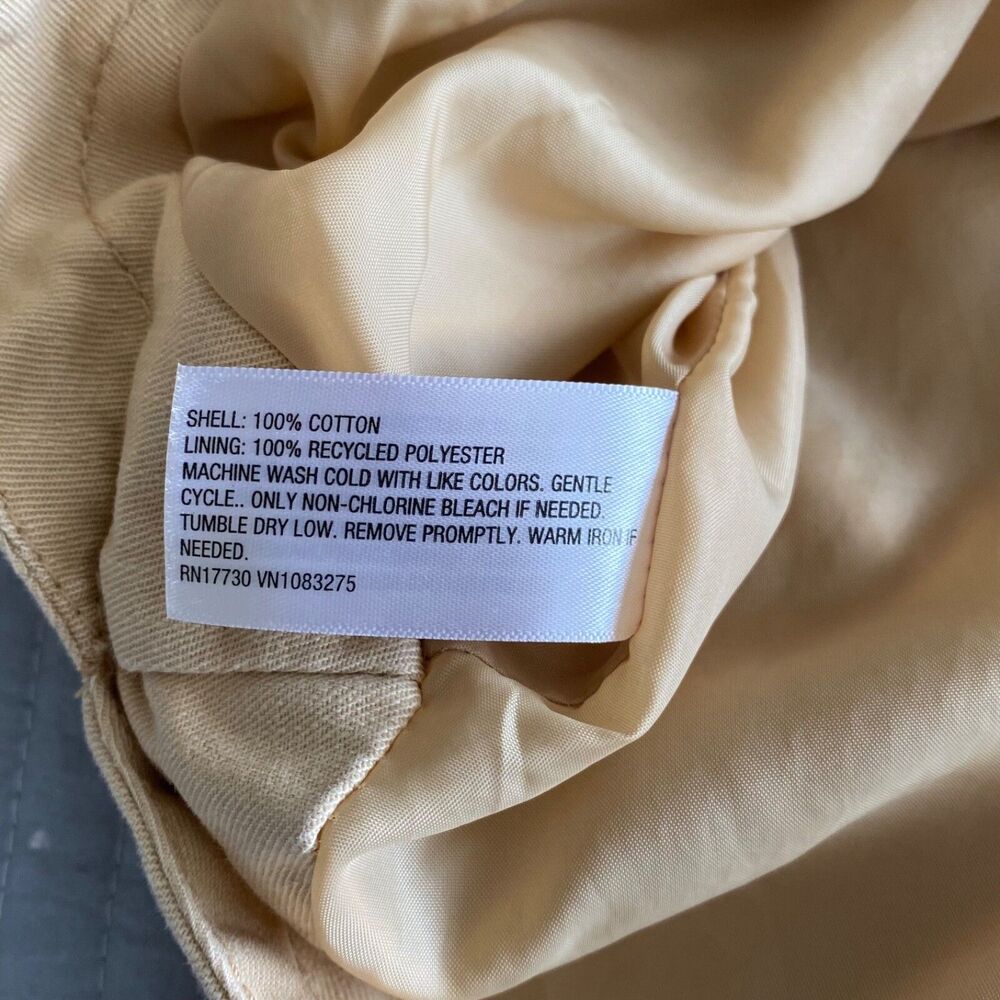 Universal Thread Women's XS Beige Utility Jacket Collared Button Front Casual - Picture 12 of 16